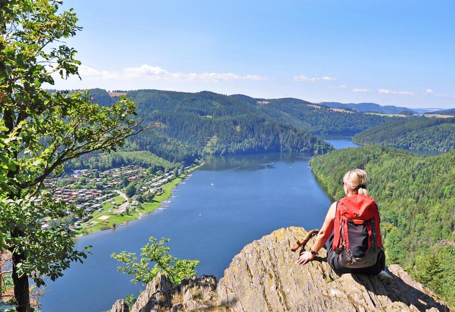 Hotel Am Schlossberg Ziegenruck Bagian luar foto
